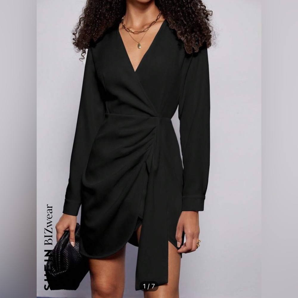 SHEIN dress XS black brand new
